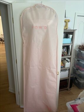 Like NEW VOW'D Wedding Dress Garment Bag - light pink